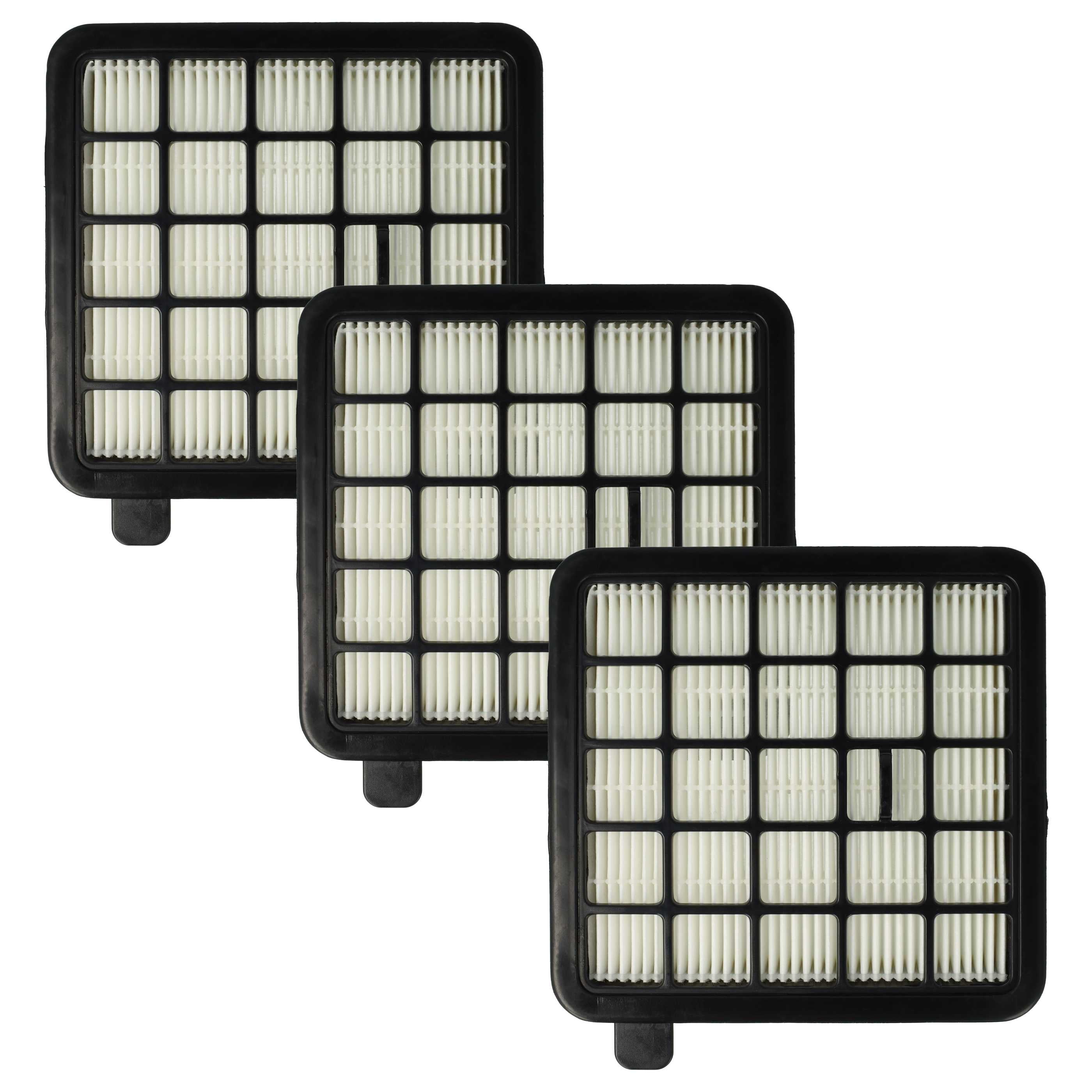 vhbw set di 5x filtro protettivo universale per aspirapolvere - bianco