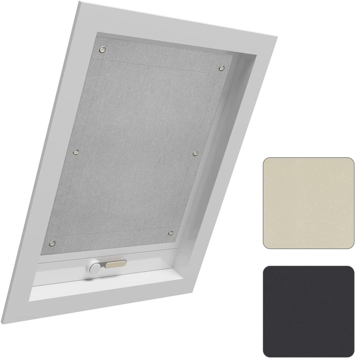 WOLTU Store pour Fenêtre de Toit, Rideau Occultant avec Ventouses, sans