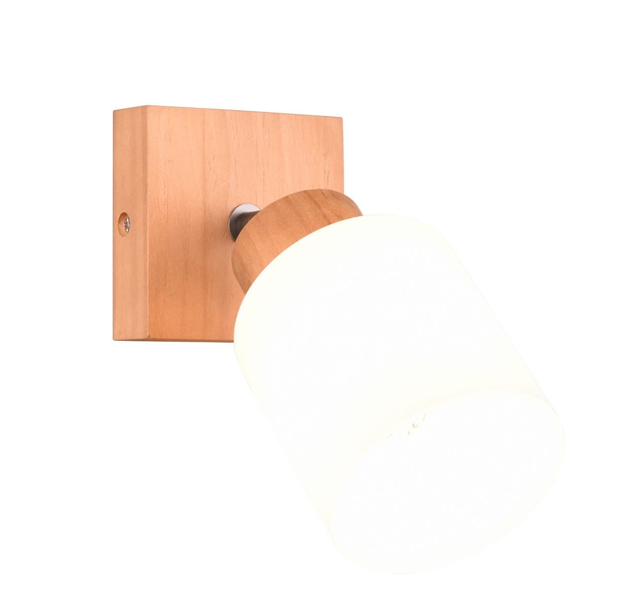 Lampa wisząca ASSAM jasne drewno-biała 1 x E14 x 25W wym: 21 x 10 x 10 cm RL