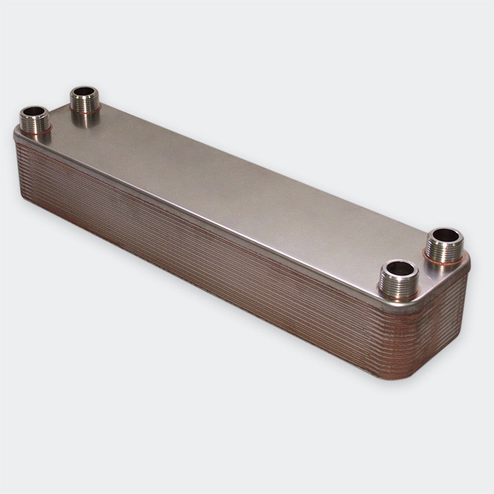 Échangeur De Chaleur Thermique Inox 30 Plaques Max. 330 Kw | Leroy Merlin