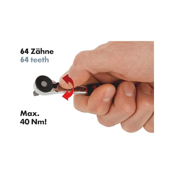 Chiavi A Bussola Set Würth Zebra 1/4 - 34 Pezzi Con Cricchetto, Prolunghe E Bits Per Fai Da Te Cassetta Attrezzi Completa - Foto 11