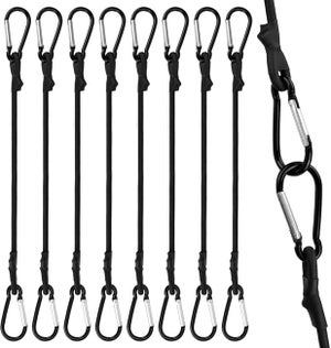 Mousqueton à Verrouillage Crochet de Mousqueton à Verrouillage à Vis 25kn Twist Lock et Heavy Duty pour l'escalade en Rappel L'alpinisme Bleu