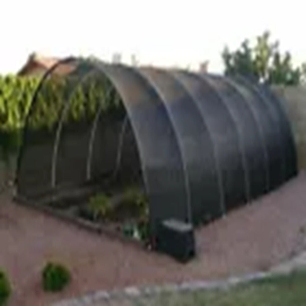 Toile d'ombrage 40 % pour plantes, 4 x 6 m, protection solaire et thermique pour serres, jardins, terrasses et plantes - 9