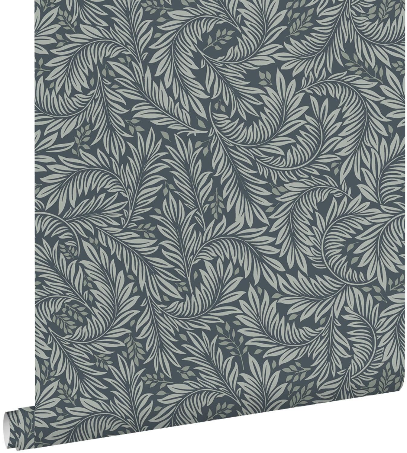 Tapeta przejrzeć szaro-niebieskim - 50 x 900 cm - ESTAHOME