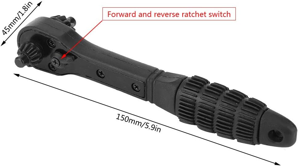 Dwufunkcyjne uchwyty do wiertarki elektrycznej, klucz zapadkowy 12,7 mm 17,5 mm do narzędzi elektrycznych
