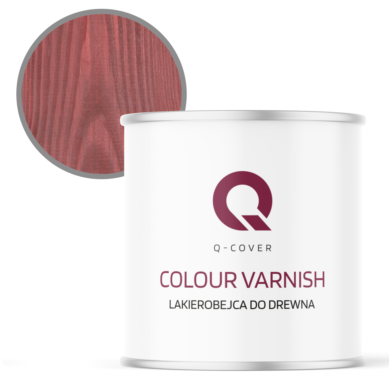 Lakierobejca do Drewna 3w1 Q-Cover Wiśnia japońska Satyna 2.5L