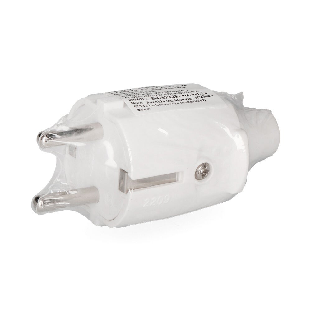 Prise de courant EDM caoutchouc blanc IP44 R42001 - 4