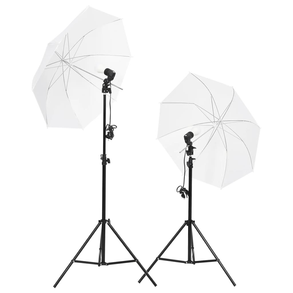Kit de estudio fotográfico con set de luces, fondo y reflector cfw29852