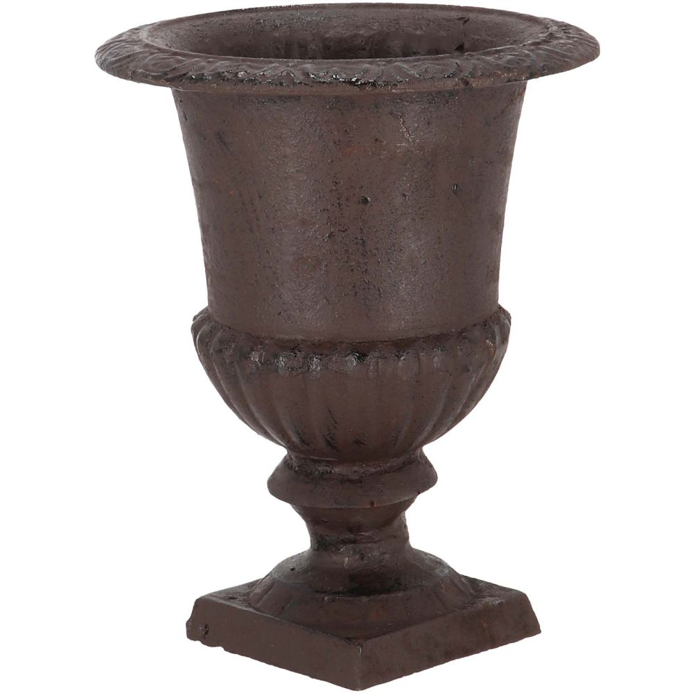 Vase de jardin décoratif français en fonte - 6