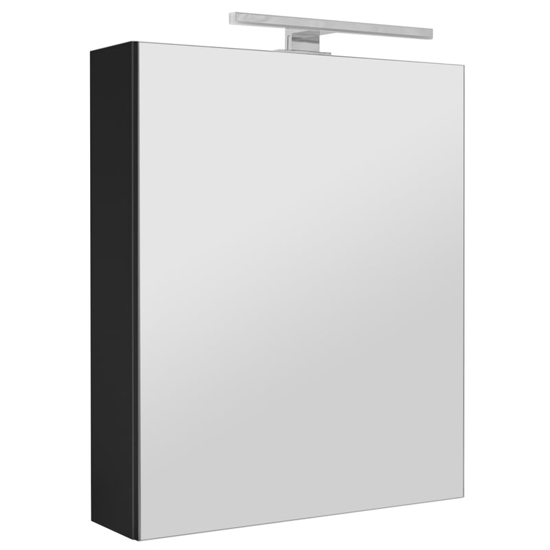 Szafka łazienkowa z lustrem oświetleniem lampką led lustrzana wisząca 50 cm