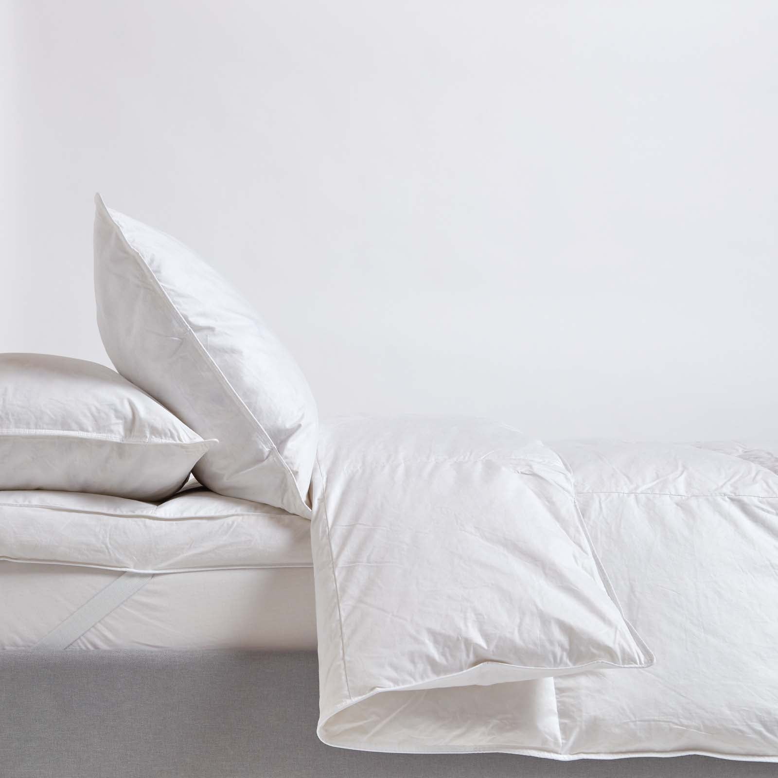 Couette été naturelle en duvet et plumes d’oie - Homescapes - 135 x 200 cm - 3