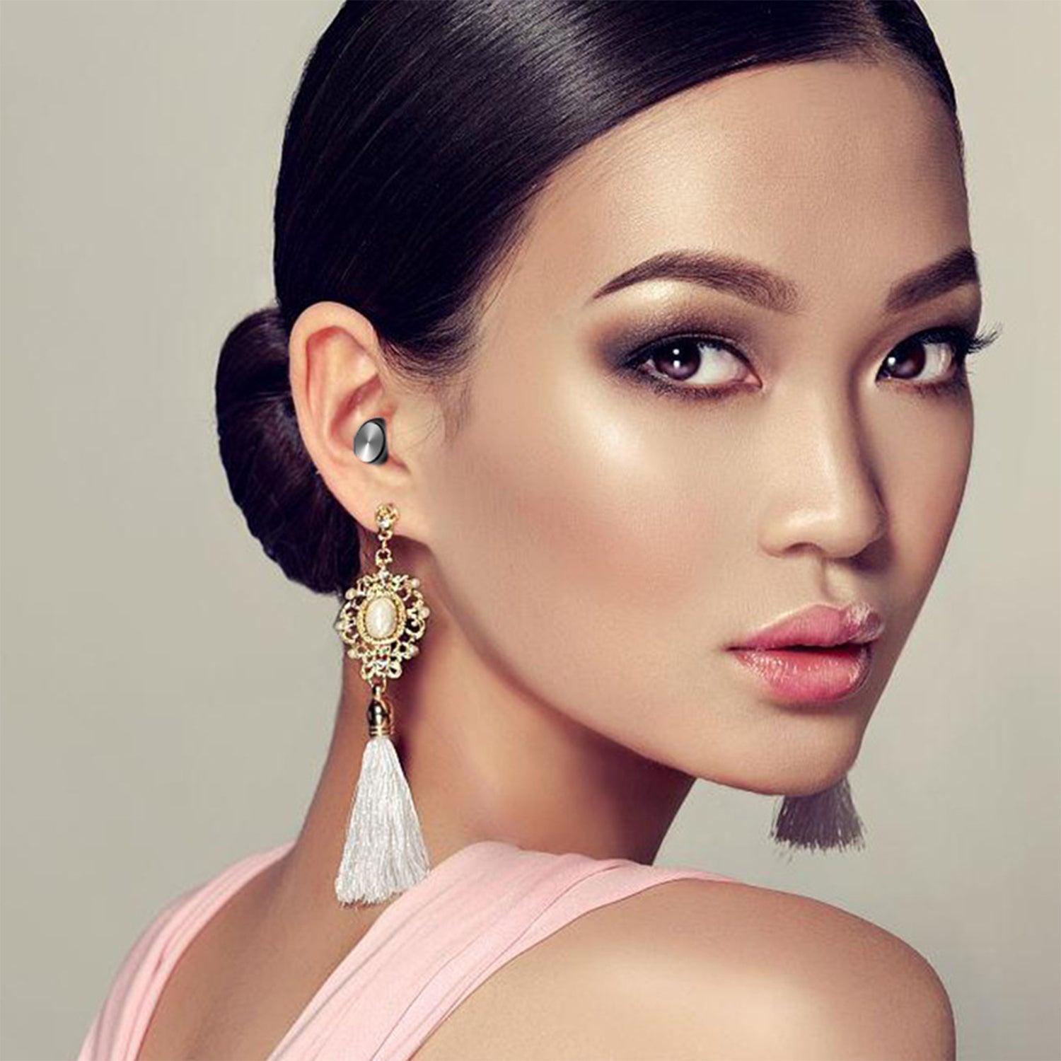 Tampões auditivos redutores de ruído em silicone macio Black - 4