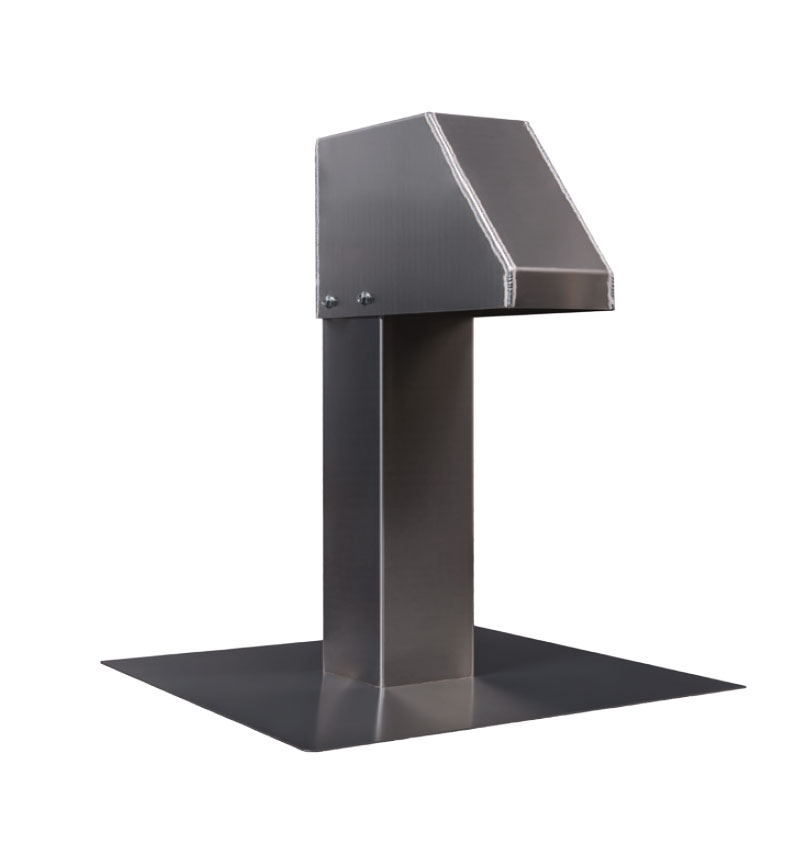 Econox Passage De Toit Horizontal 315 Mm – Pour Toits Inclinés Anthracite