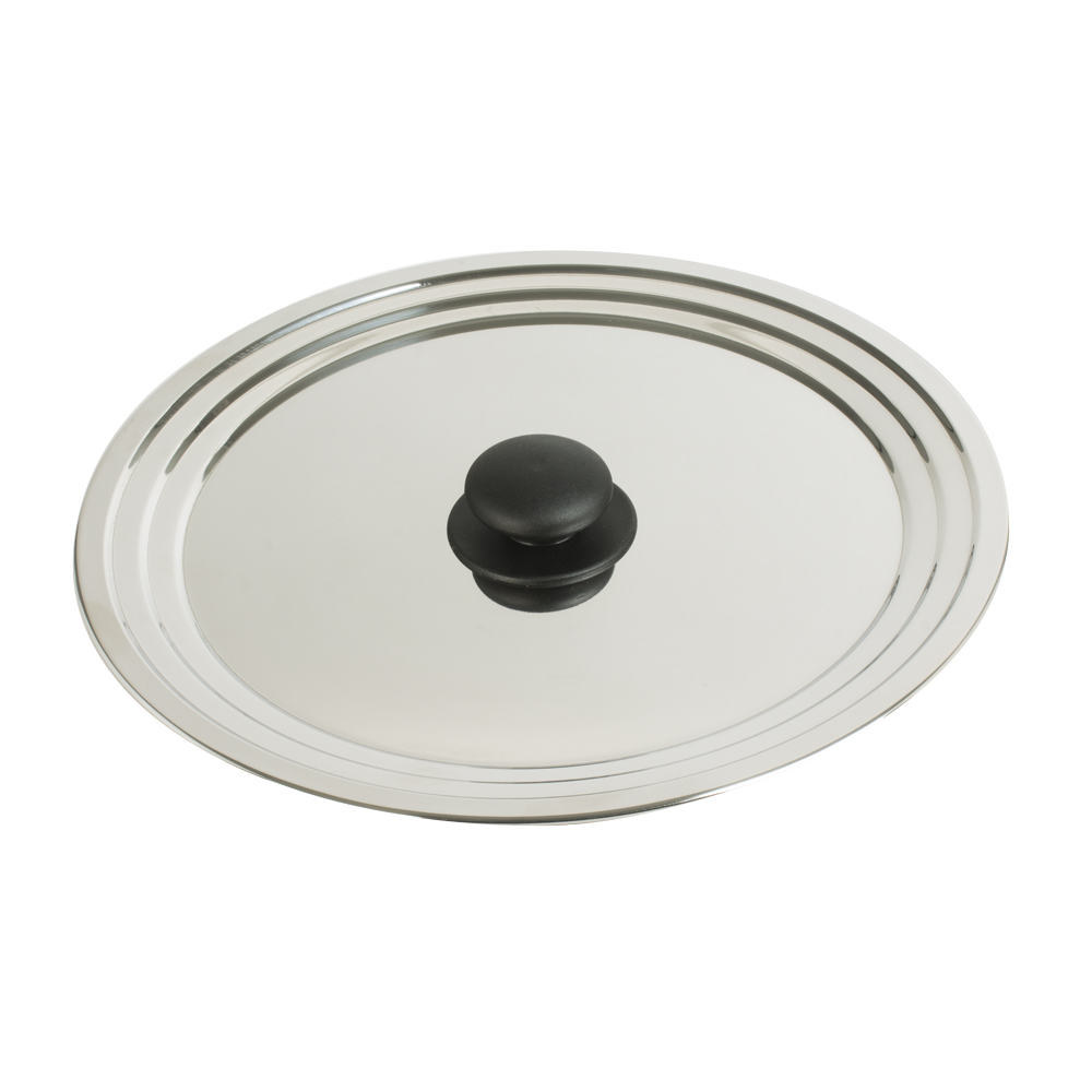 Coperchio In Acciaio Inox Baumalu Per Pentole Da 16, 18 O 20 Cm - Regolabile E Resistente - Foto 6