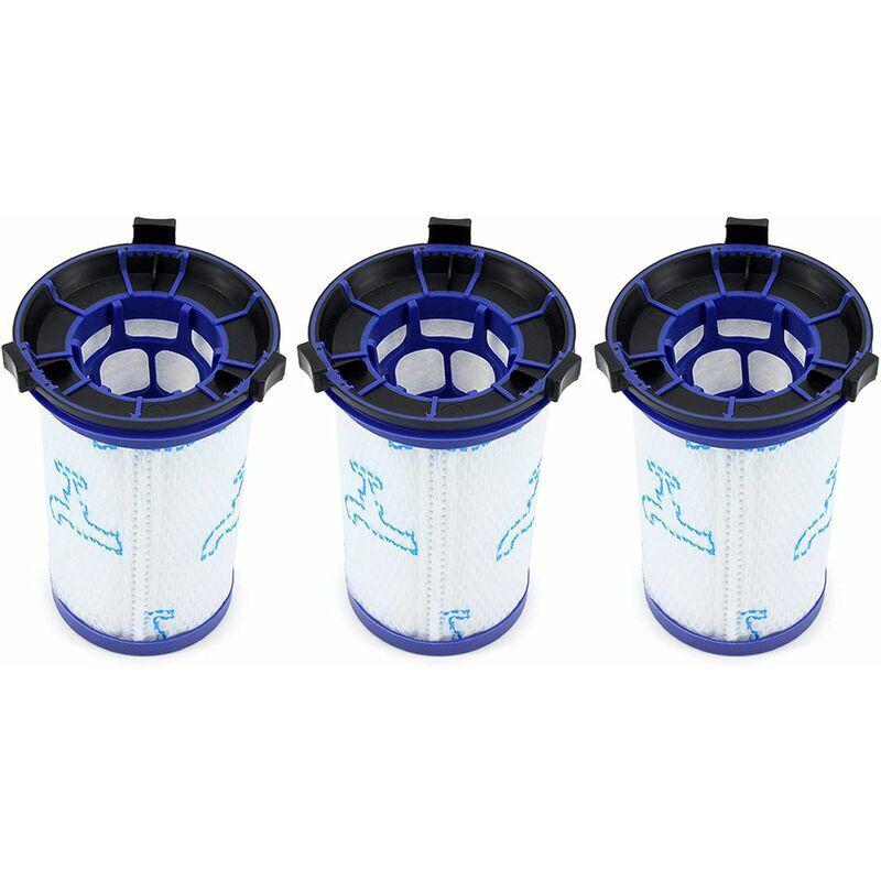 Zestaw 3 filtrów zamiennych do odkurzacza bezprzewodowego Rowenta Air Force 360 / X-Pert Essential 260 RH9037 RH9038 (zamiennik ZR009001)