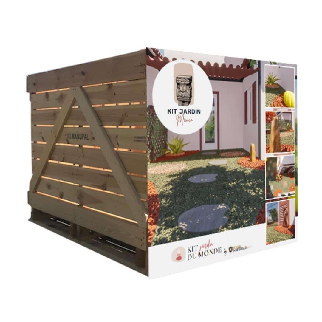 Kit décoration jardin Mexico 30m2 - 5