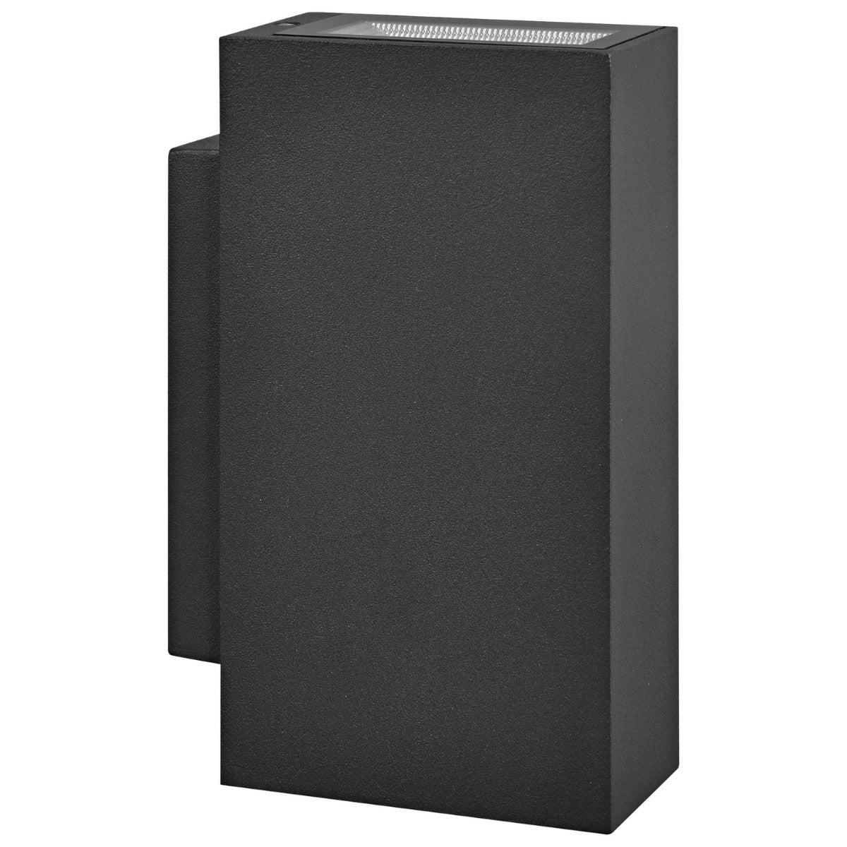 Kinkiet zewnętrzny ORLEAN LED 2x2.5W Neutralna biel 430lm (2 x 215lm - moduł LED) czarny wym: 13x3,5x8,1 cm IP54 Polux