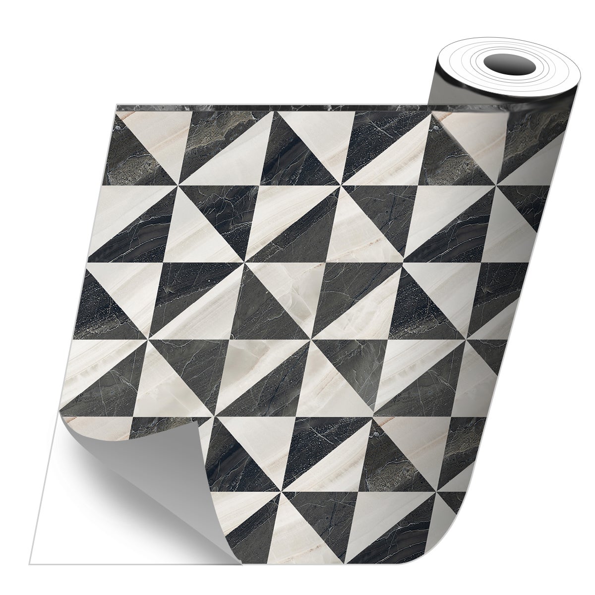 Film Autoadhésif Pour Meubles Noir 500x90 Cm PVC - Film Pour Meubles - Films Pour Meubles - Home