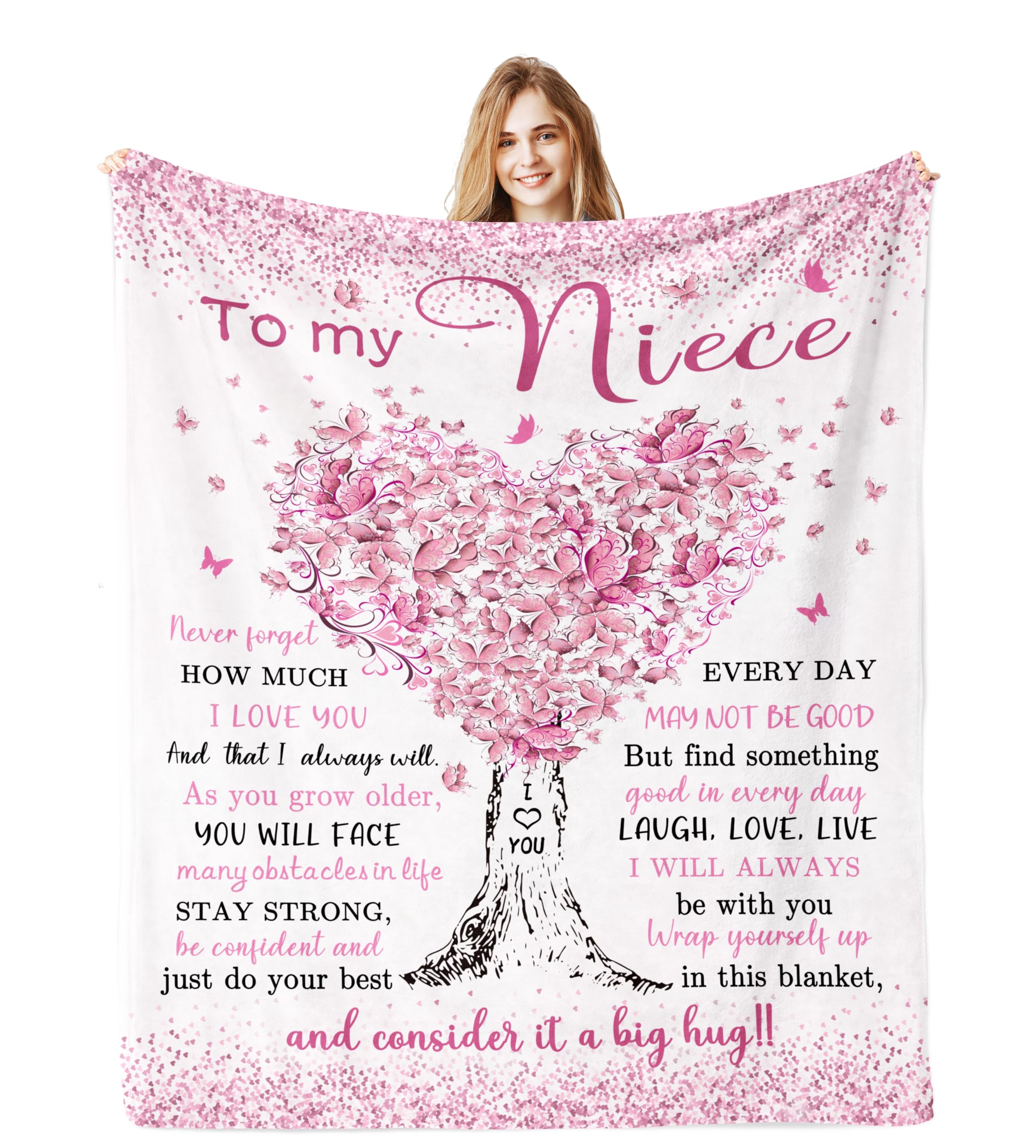 Old English Co. Cartes D'anniversaire Pour Nièce – Jolies Fleurs – Carte D'anniversaire Pour Nièce – Jolie Carte De Vœux Pour Elle – Cadeaux Pour Femme Et Famille | Intérieur Vierge