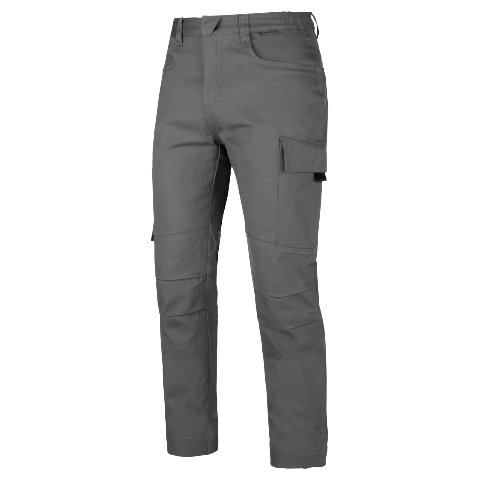 Bitco Pantalon De Travail Extensible Garonne Gris/Noir - Imperméable Huile & Eau, Renforts Cordura