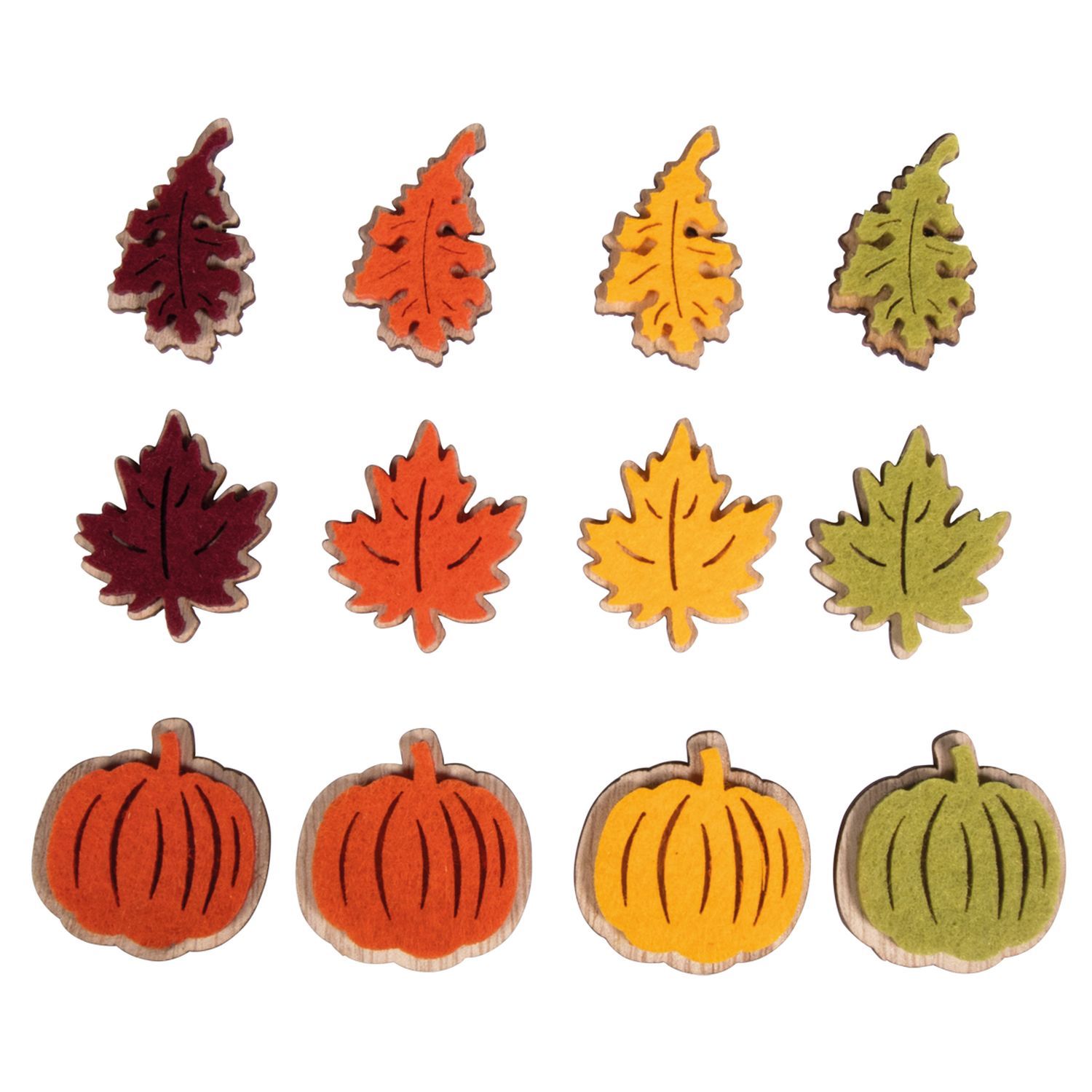 Kit Décoration Automne 70 Pièces – Citrouilles Mousse, Feuilles Soie, Pommes De Pin, Pour Thanksgiving Halloween