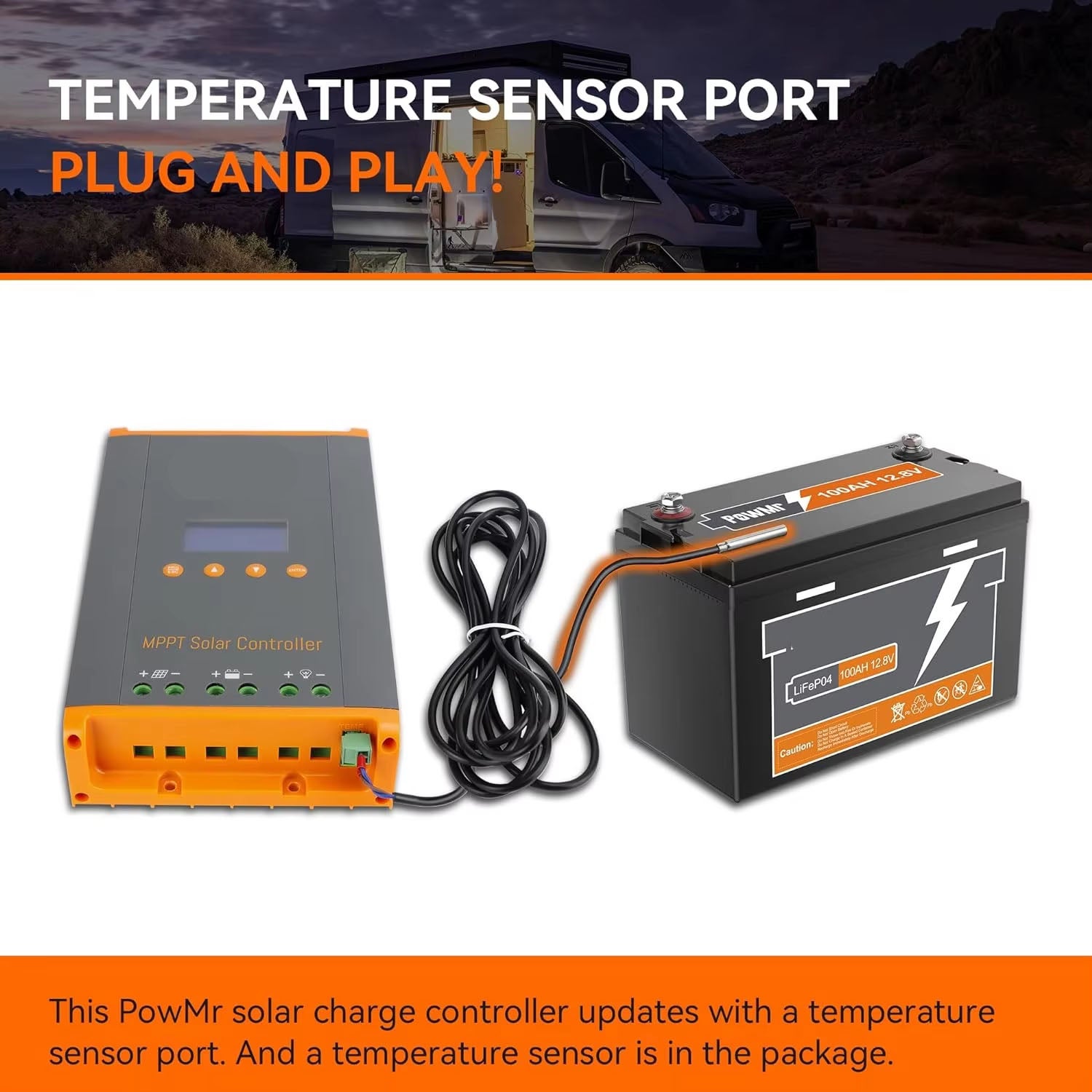 QWINERN Controlador de carga solar MPPT 60A, controlador de painel solar, tensão nominal: 12V 24V 36V 48V, até 12 unidades em paralelo. - 7