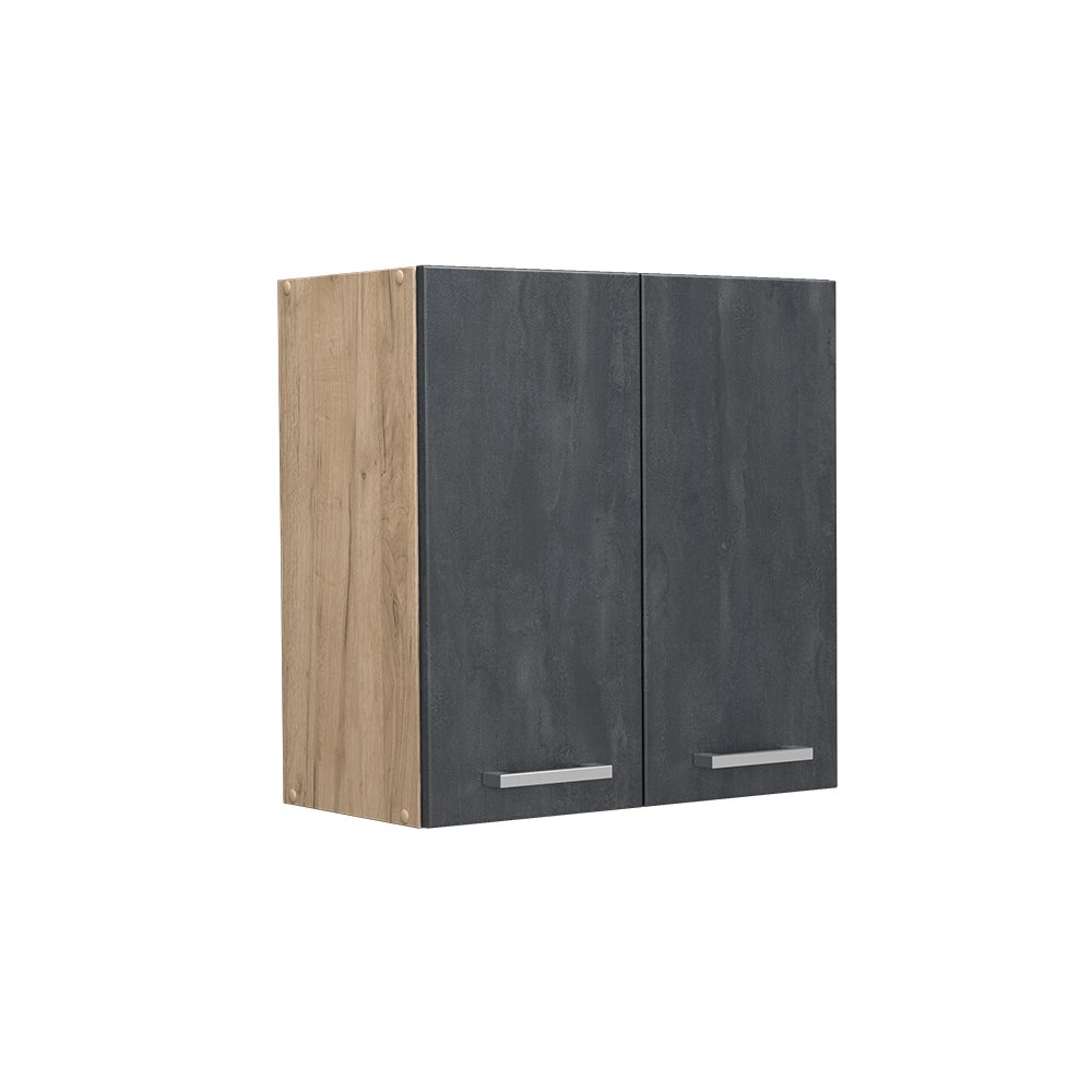 Vicco Szafka ścienna R-Line, Czarny beton, 60 cm
