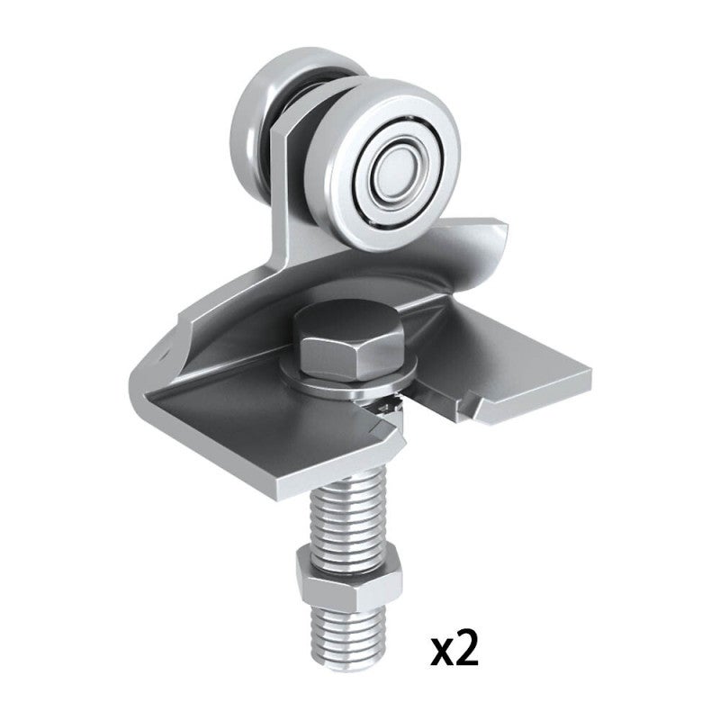 Lot de 2 montures en acier zingué pour SLID'UP 2000 - 140 kg - 2