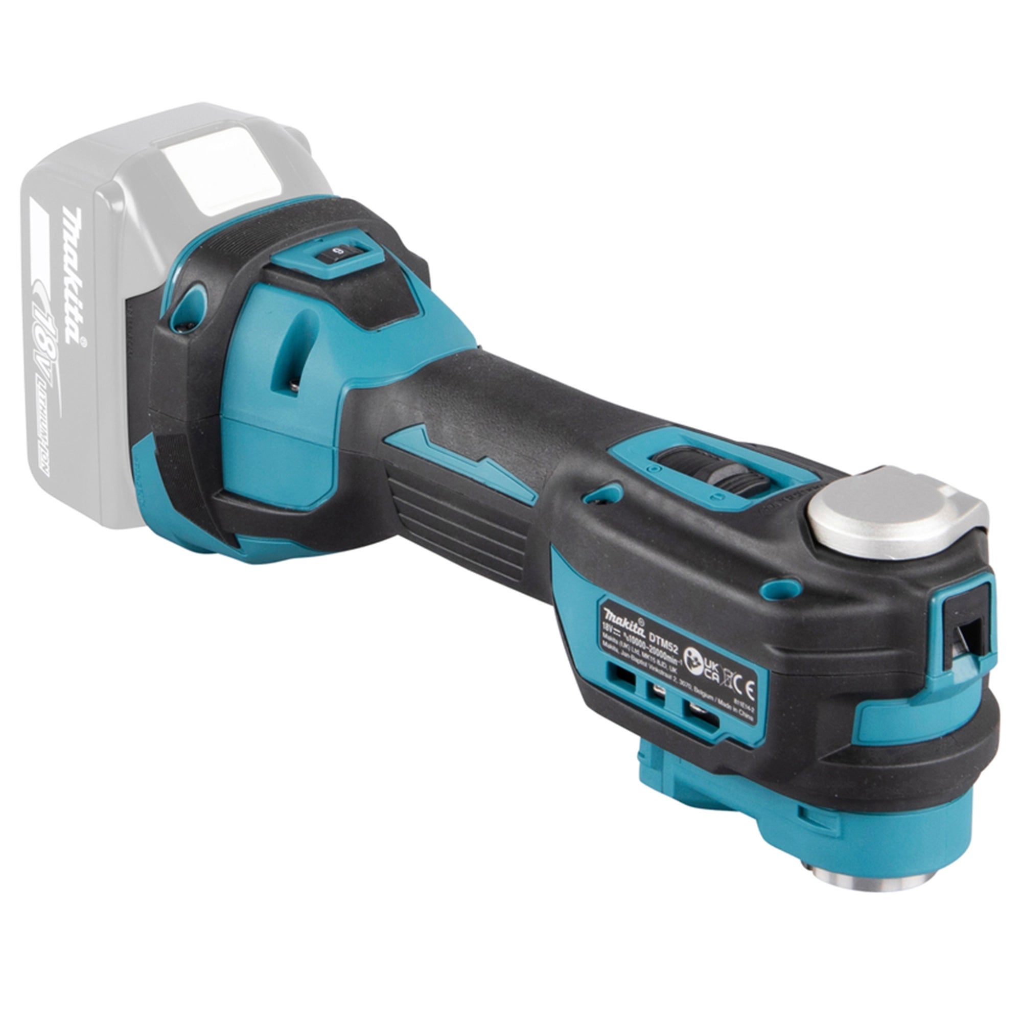 MAKITA DTM52Z LXT 18V LI -ION Batterie Multitool Corps - Carbon sans balais - 8