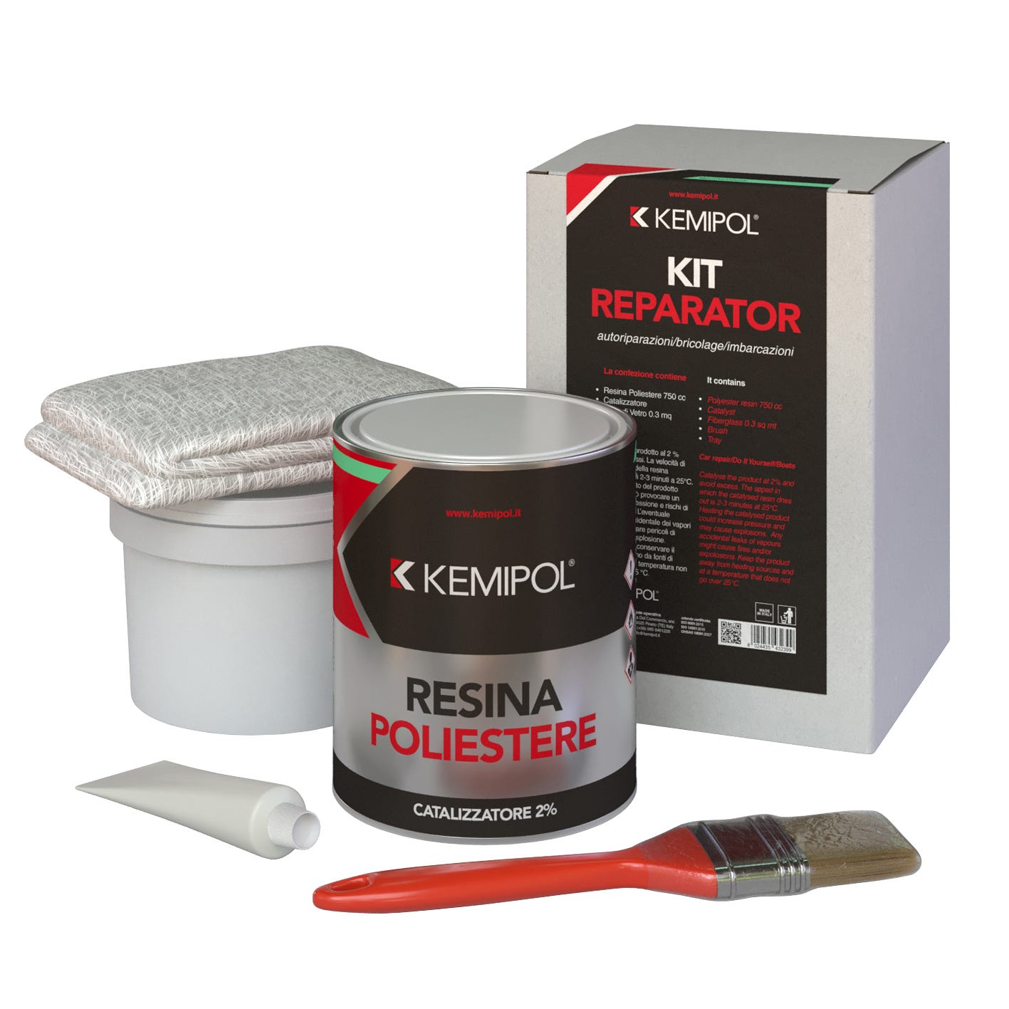 Kit Di Riparazione Per Vetroresina Marina LAMXIN - 200g, Per Fori E Crepe Su Barche, Surf, Yacht