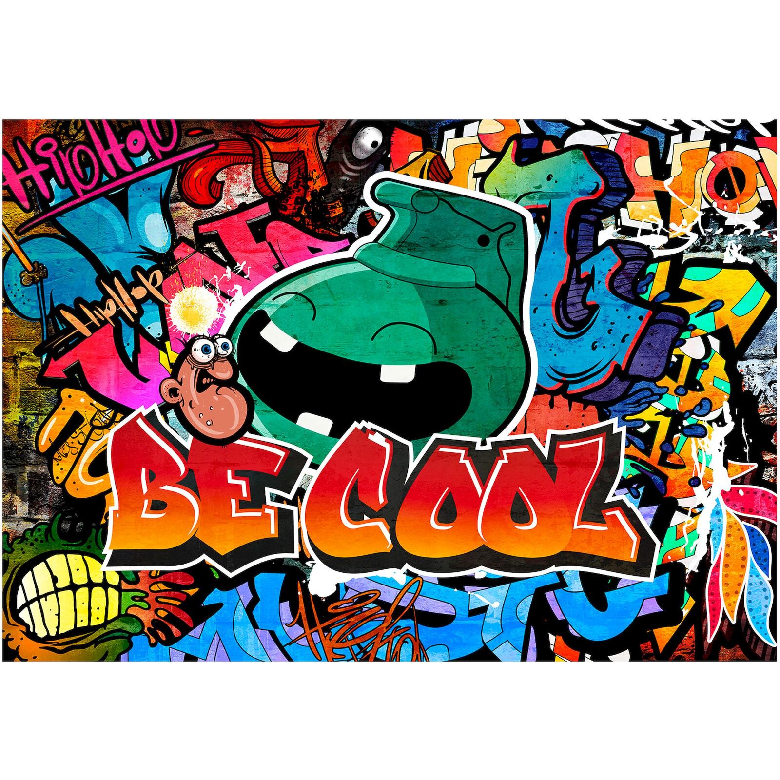 Papier peint adhésif Soit cool - 196 x 140 cm - 2