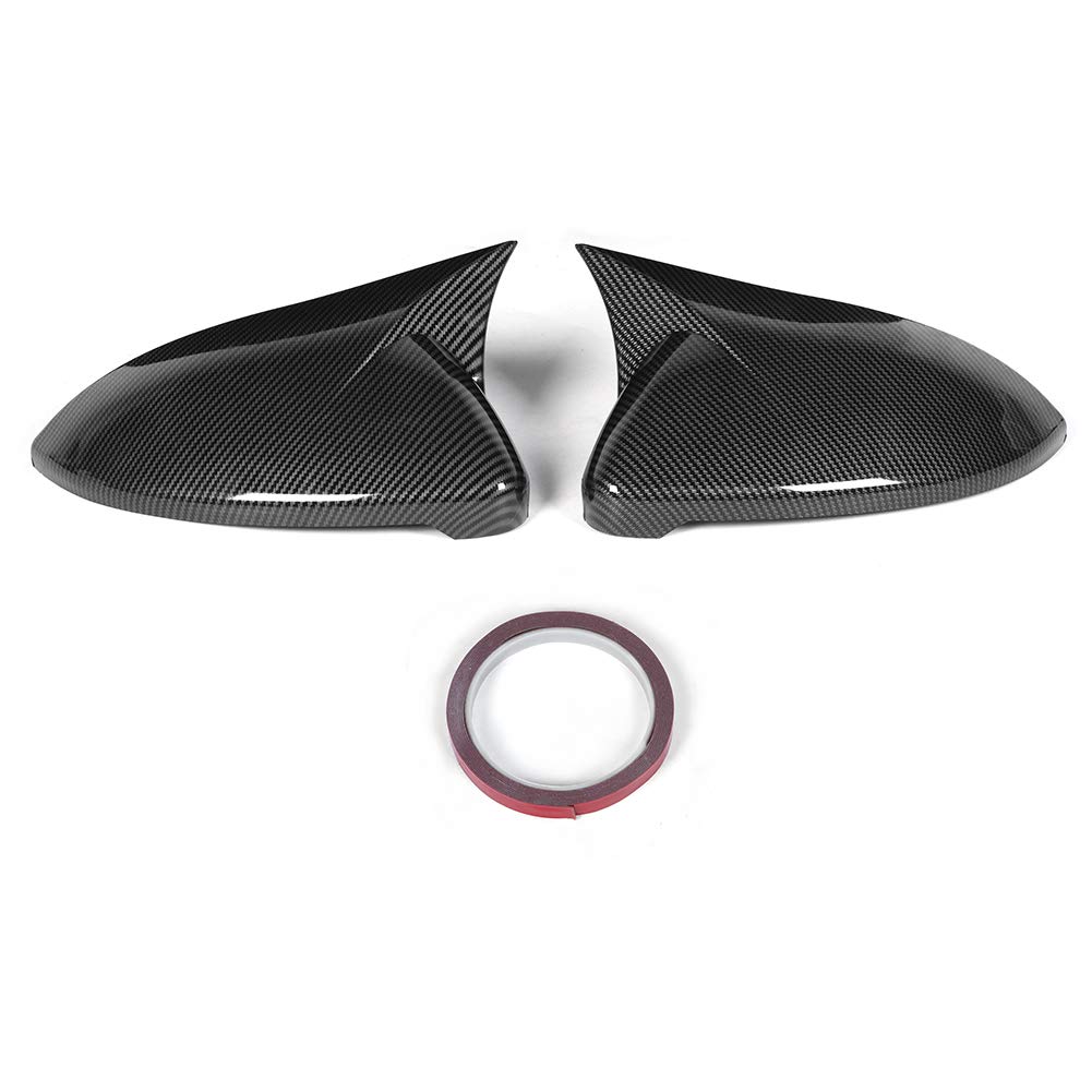 Copertura specchietto retrovisore laterale in fibra di carbonio, alloggiamento adatto per MK7 7.5 2014-2019 - 6