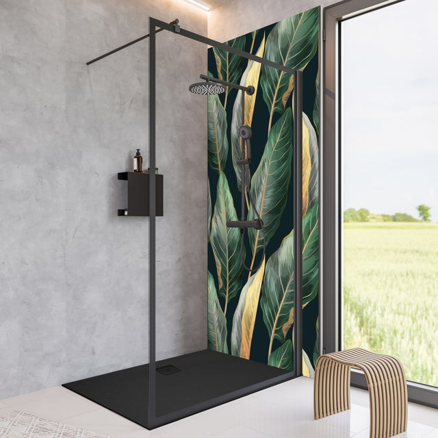 Doporro Paroi De Douche à L'italienne Transparent Verre De Sécurité 8mm Bremen1K-Plus 140x200cm