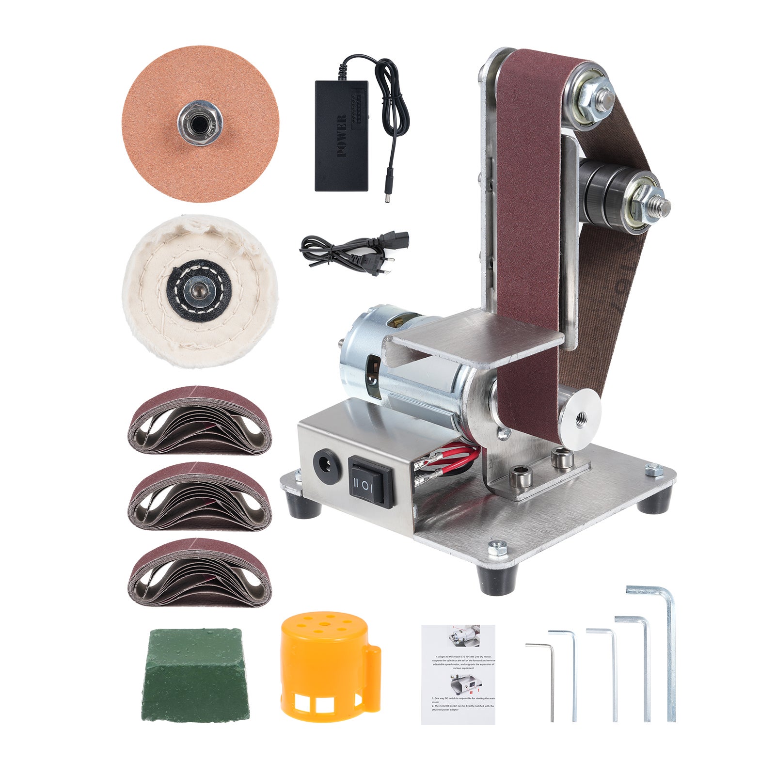 CARTEGGIATRICE LEVIGATRICE SMERIGLIATRICE SMUSSATRICE A NASTRO INCLINABILE