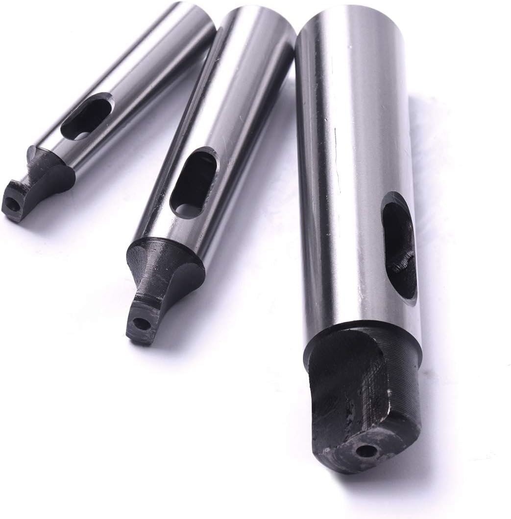Cône Morse douille de perçage Réduction adaptateur pour tour de fraisage (MT1 à MT2, MT3 à MT2, MT3 à MT4,3pcs) - 6