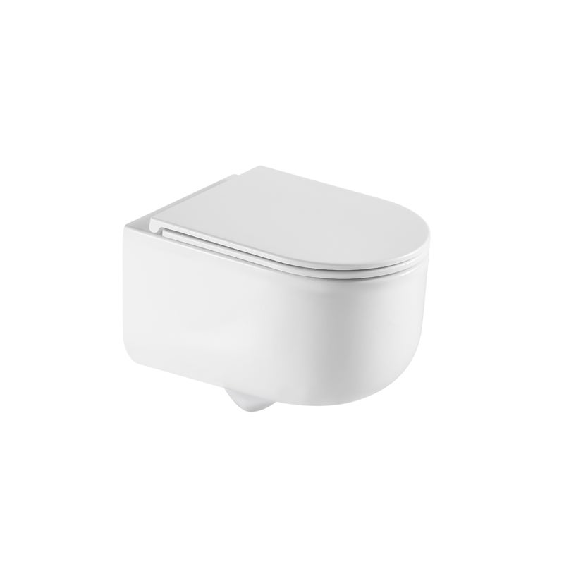 Muszla Klozetowa Wisząca Miska WC Powieszana System QFS INVENA Korfu