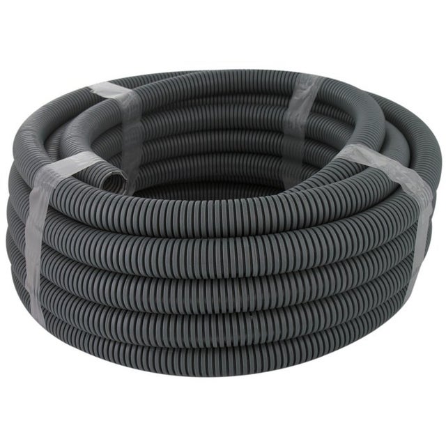 Gaine ICTA avec tire fil diamètre 20 mm - Gris - Longueur 25 m