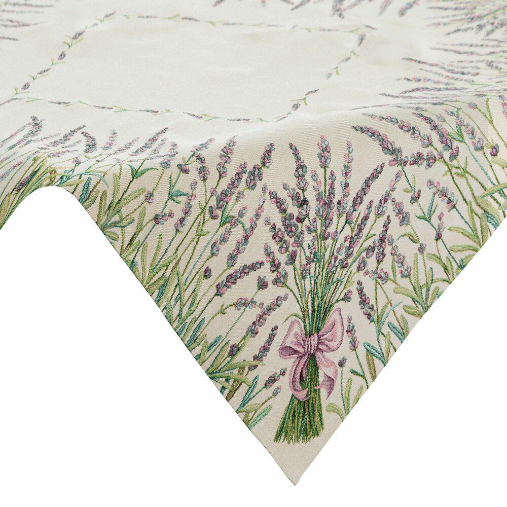 Obrus gobelinowy 129/NAT EUROFIRANY 100x100 cm lawenda 1 szt.
