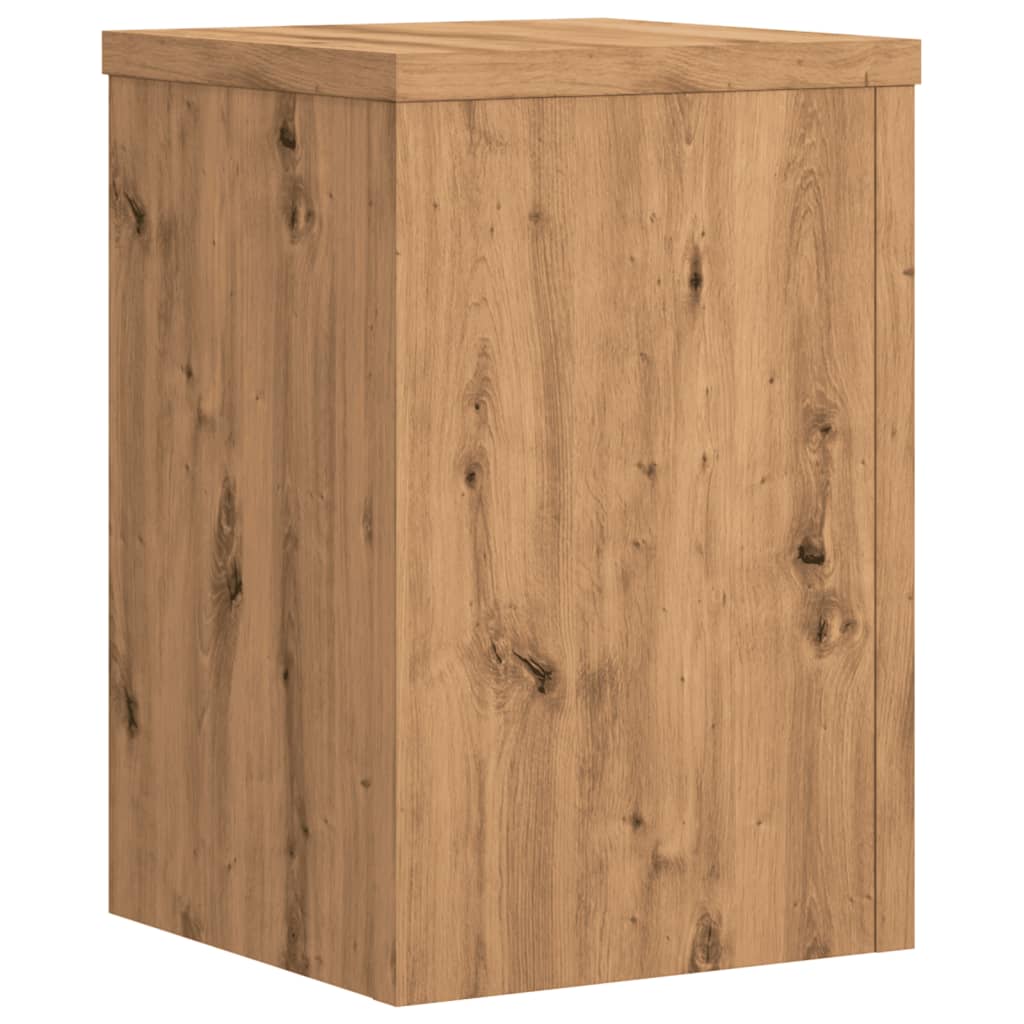 Jardinière | Supports pour plantes 2 pcs chêne artisanal bois d'ingénierie CFW48692 - 4