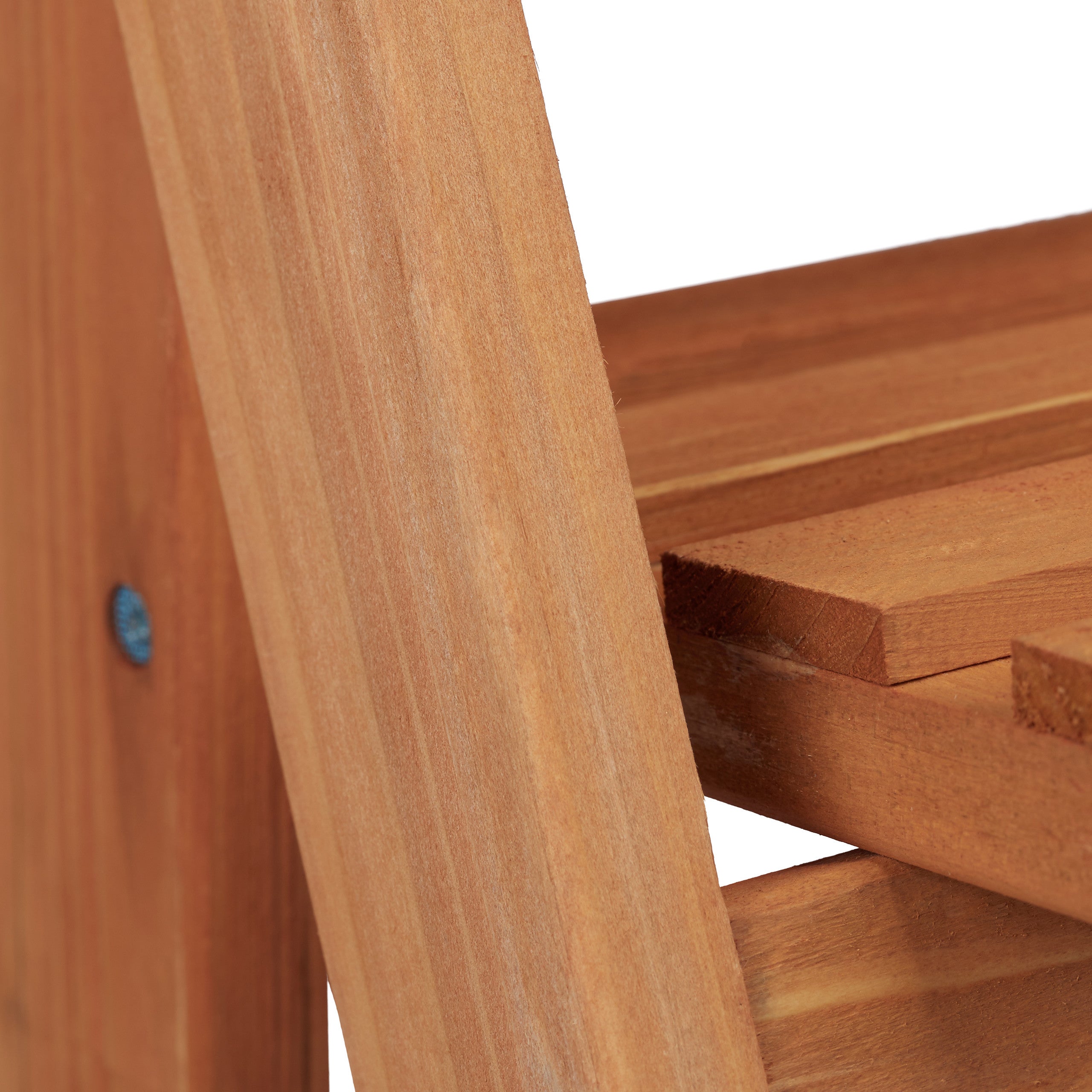 Escalier pour plantes bois échelle plante support intérieur HxlxP: 107,5 x 41 x 25 cm 3 niveaux, marron, Relaxdays - 8