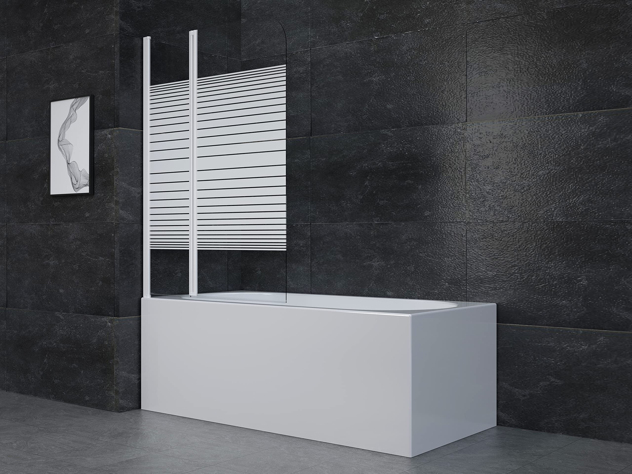 vasca da bagno con pannelli
