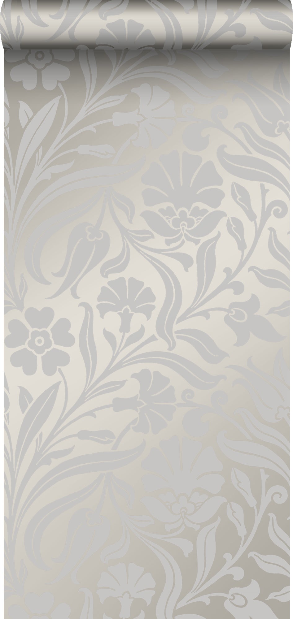 Tapeta kwiaty fioletowym - 53 cm x 10.05 m - ORIGIN