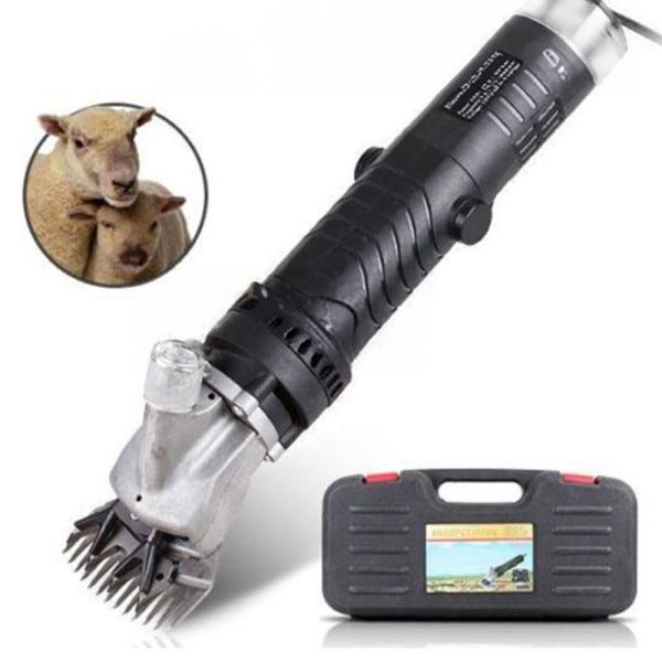 Tosa Pecore Tosatrice Elettrica Per Pecore - 2800 W 6 Marce Velocitu00e0, Per Tosatrice Per Cavalli - Foto 8