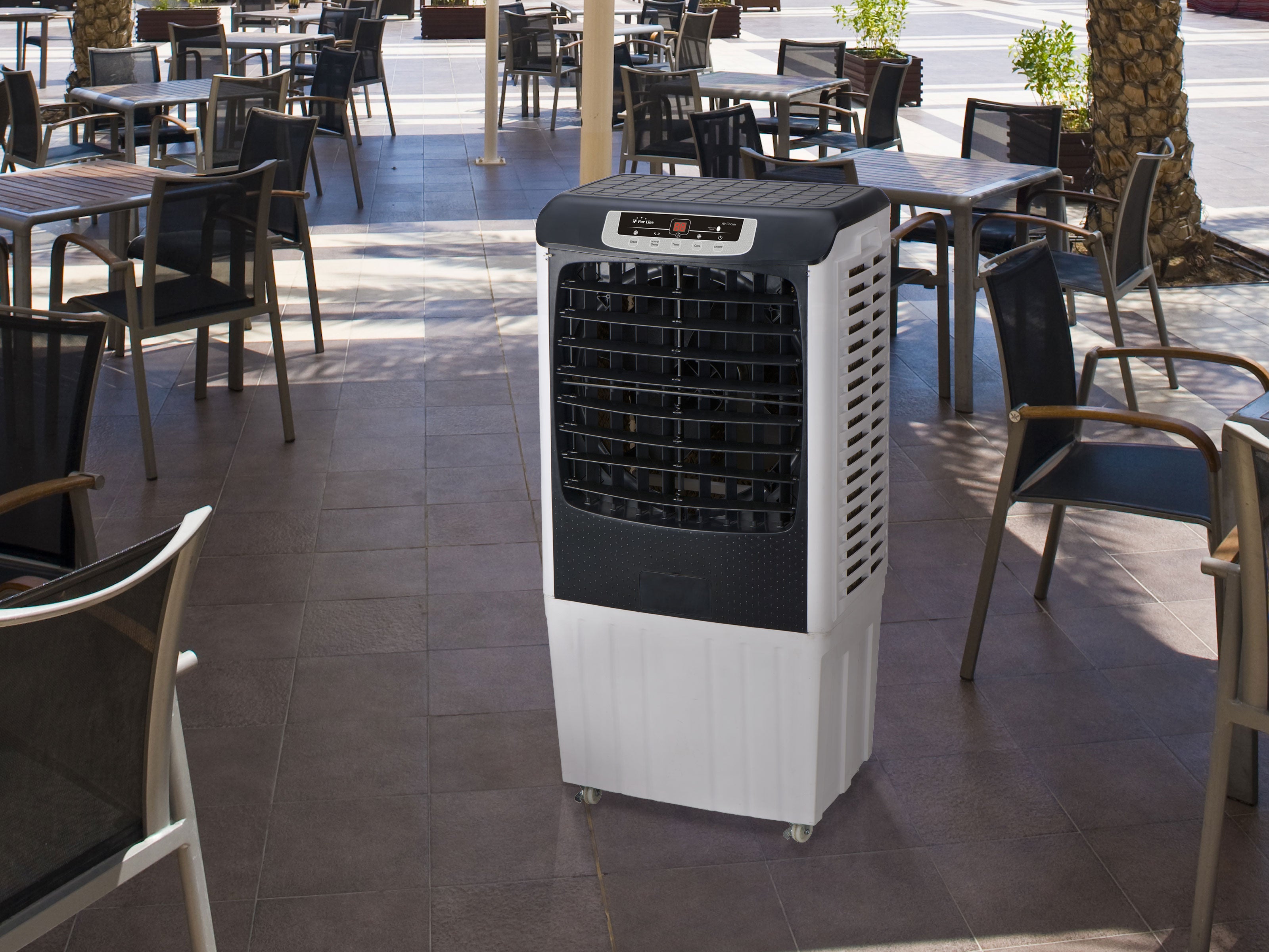 Rafraichisseur d'air par évaporation électronique à débit élevé - 3