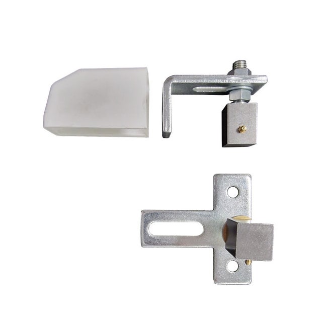 Pivot de Portail Acier à Visser KLOSE besser en T - Dimensions.: pour Tube de 40x40 mm carré Acier 35 x 35 mm
