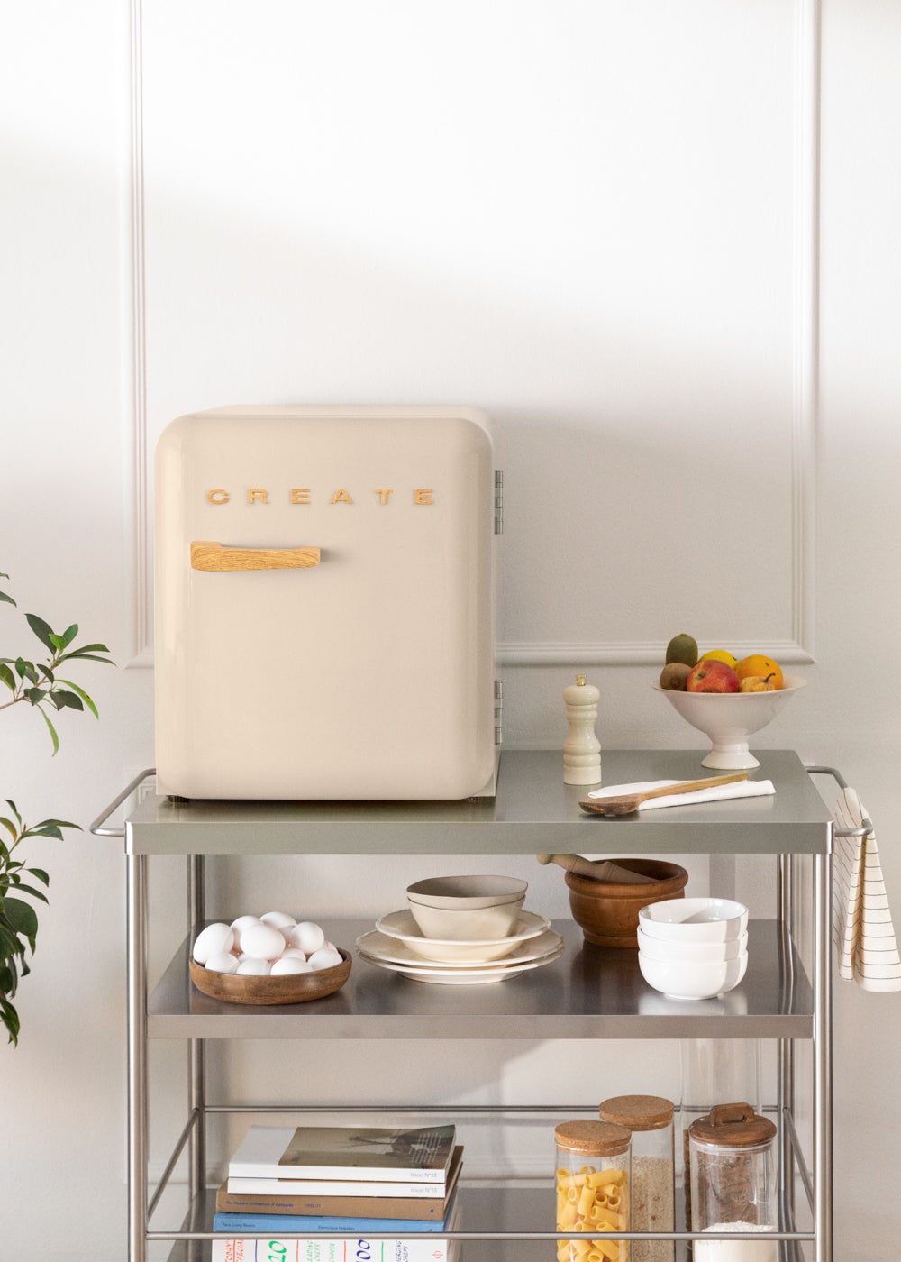 CREATE - FRIDGE RETRO 48L - Lodówka w stylu retro - Sable
