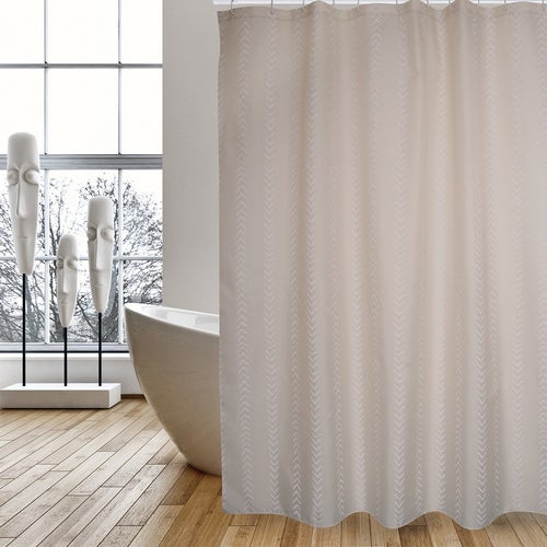 Tenda Da Doccia In Tessuto Impermeabile 183x183 Cm Con 12 Ganci - Stampa Fantasia