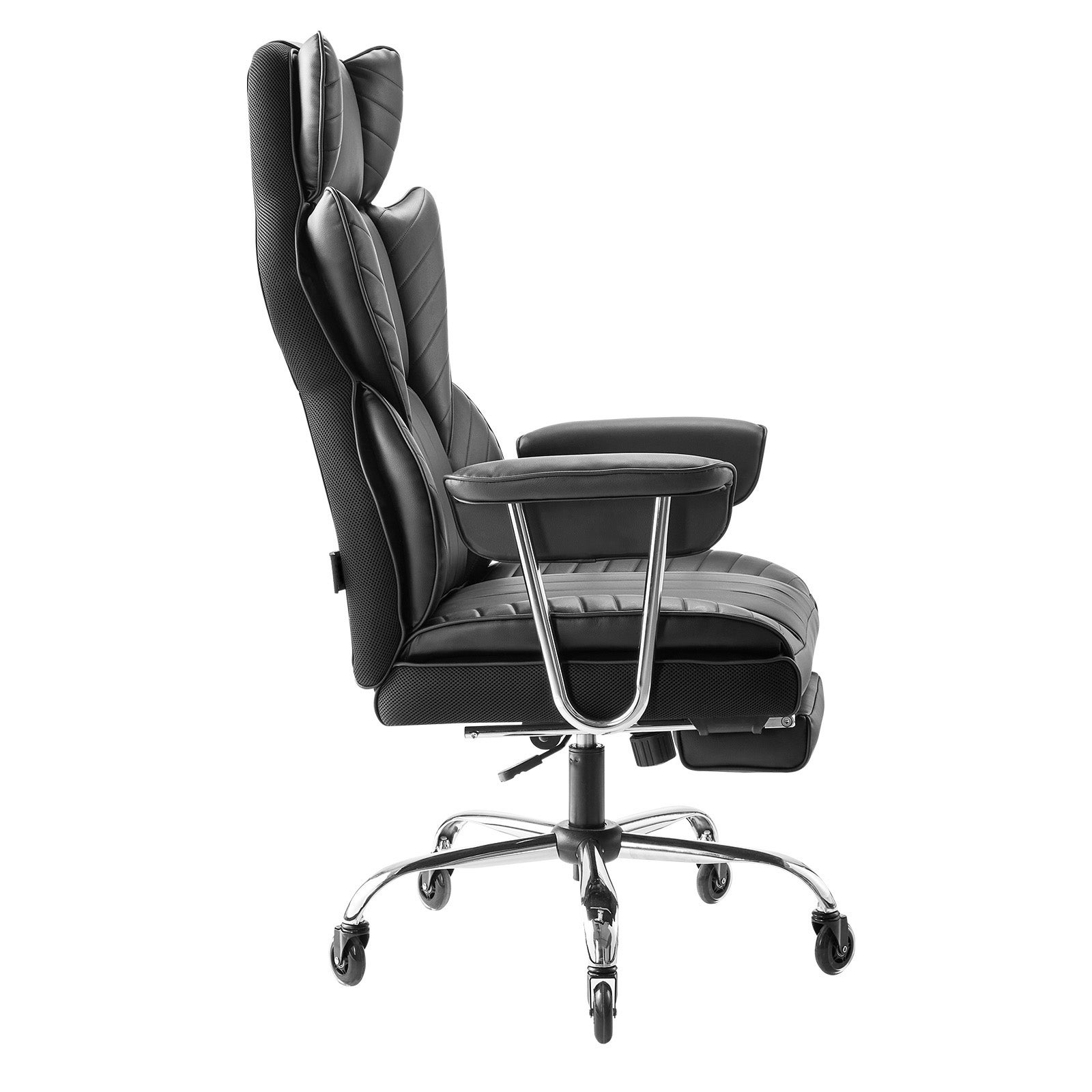 Chaise Exécutive Dossier Haut SucceBuy avec Fonctions Avancées, Noir, Confort et Adaptabilité Supérieurs pour Longues Heures de Travail - 3