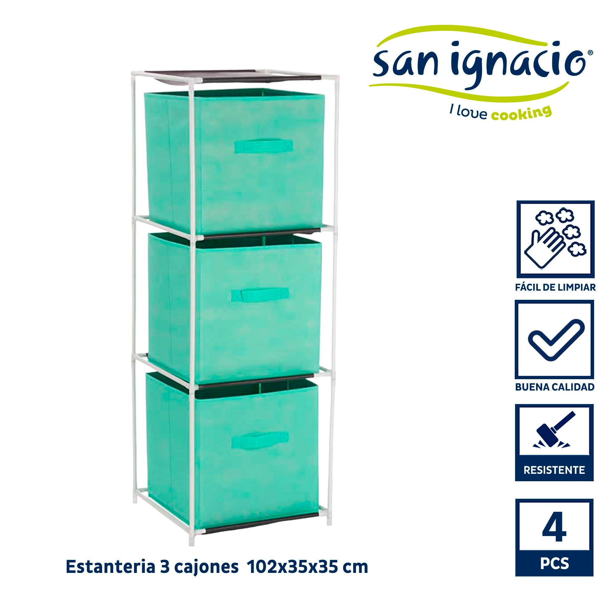 Prateleira 3 gavetas tnt mint coleção KIPIT - 2