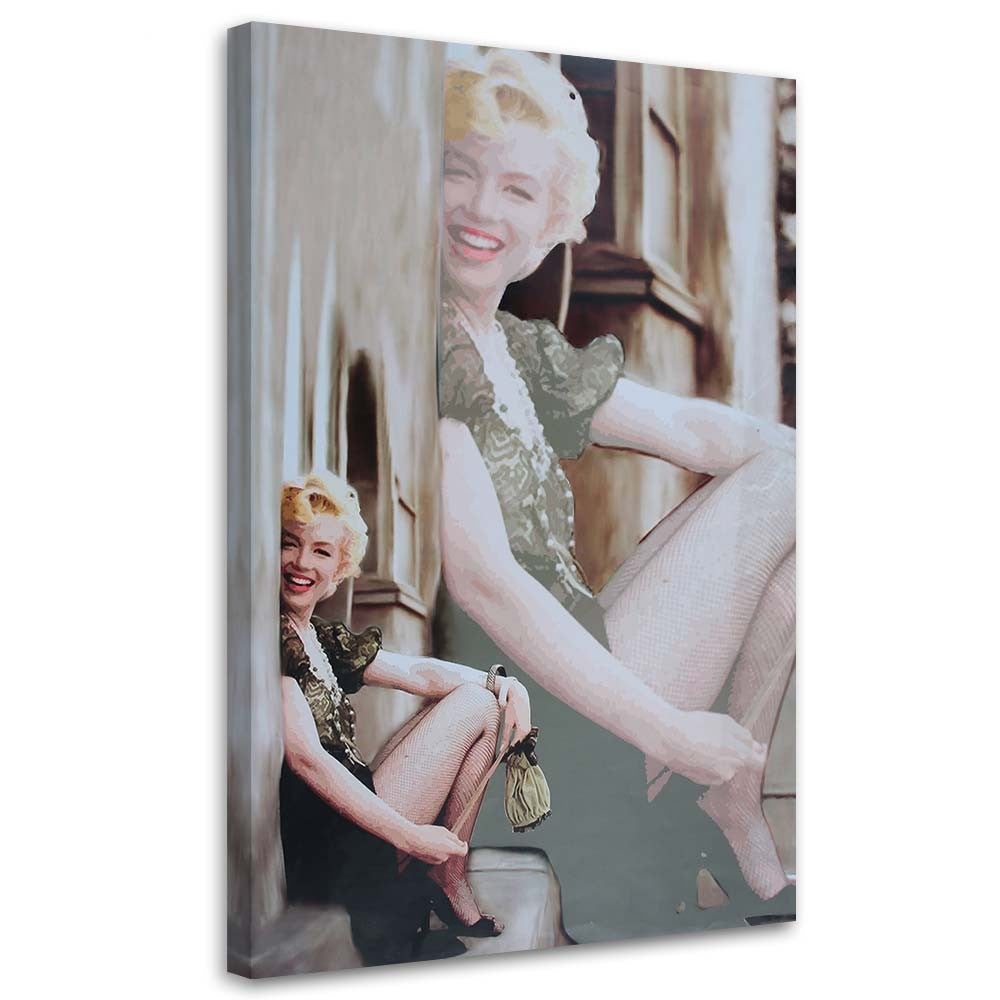 Obraz na płótnie, Marylin Monroe - gwiazda kina 80x120